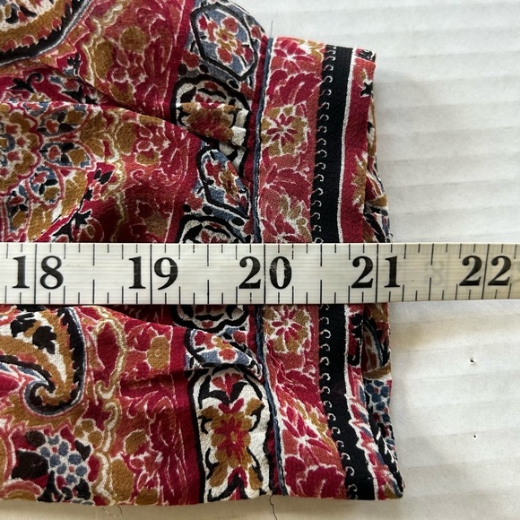 JOIE HAYA 100% silk thin blouse SMALL ( run big ) - Picture 9 of 10